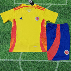 24-25 Colombia Home Kids Soccer Jersey