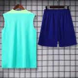 24-25 Brazil Light Green Tank top and shorts suit