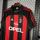 2000-2001 ACM Home Retro Soccer Jersey