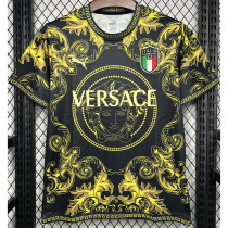 24-25 Italy Black Gold Special Edition Training Shirts #黑金