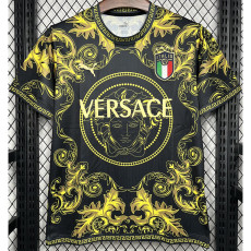 24-25 Italy Black Gold Special Edition Training Shirts #黑金