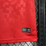 24-25 Denmark Home Fans Soccer Jersey 胶标