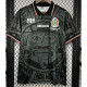 1998 Mexico Black Retro Soccer Jersey (带小字)