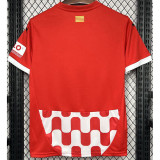 24-25 Girona Home Fans Soccer Jersey