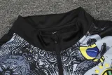 24-25 Brazil Black Kids Half Pull Special Edition (童装)(半拉链)
