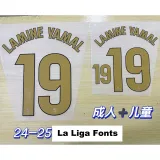 24-25 BAR Home Player Version Soccer Jersey