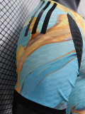 24-25 Argentina Green Blue Special Edition Player Version Soccer Jersey