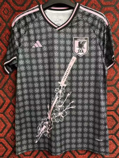2024 Japan Grey Black Special Edition Fans Soccer Jersey (樱花剑)