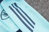 24-25 ARS Light blue Kids Half Pull Tracksuit (童装)(半拉链)