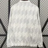 2024 Man City White Double Sided Windbreaker (双面风衣)