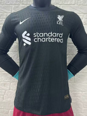 24-25 LIV Away Long Sleeve Player Version Soccer Jersey (长袖球员)