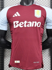 24-25 Aston Villa Home Player Version Soccer Jersey
