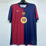 24-25 BAR Home 1:1 Fans Soccer Jersey 新广告