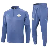 24-25 Man City Gray Half Pull Tracksuit (半拉链)