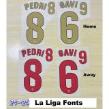 24-25 BAR Away Long Sleeve Player Version Soccer Jersey (长袖球员)