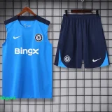 24-25 CHE Blue Tank top and shorts suit