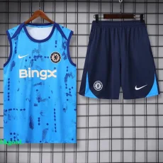 24-25 CHE Light blue Tank top and shorts suit