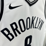 22-23 Nets CUI #8 White Top Quality Hot Pressing NBA Jersey