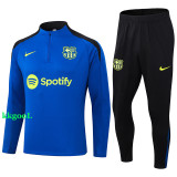 24-25 BAR Fancy blue Half Pull Tracksuit (半拉链)