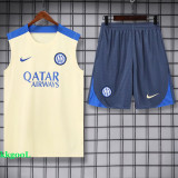 24-25 INT Khaki Tank top and shorts suit