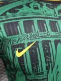 24-25 Brazil Green Black Special Edition Player Version Soccer Jersey