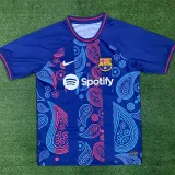 24-25 BAR Royal blue Training Shirts