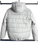24-25 Marseille White Hooded Cotton Coat #棉衣