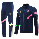 24-25 JUV Royal blue Jacket Tracksuit #06