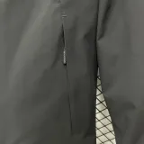 2024 DST Cotton Thickened warm Black Outdoor Jackets #A802加棉冲锋衣