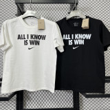 T204 NK White High Quality Casual T-Shirt #字母