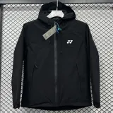 2024 Yonex Cotton Thickened warm Black Outdoor Jackets #A804加棉冲锋衣