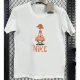 T128 White High Quality Casual T-Shirt *派大星