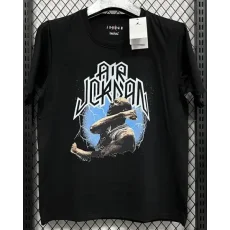 T281 Jordan Black High Quality Casual T-Shirt