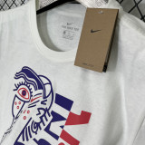 T232 NK White High Quality Casual T-Shirt