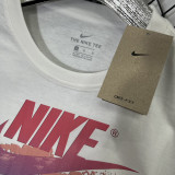 T203 NK White High Quality Casual T-Shirt