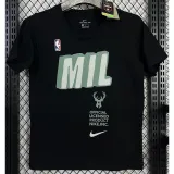 T115 Bucks MIL Black High Quality Casual T-Shirt