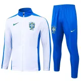24-25 Brazil White Jacket Tracksuit #A785