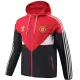 24-25 Man Utd Red Black Windbreaker (High Quality)球员