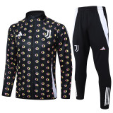 24-25 JUV Black Jacket Tracksuit #A795(喷墨)