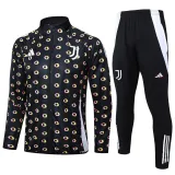 24-25 JUV Black Jacket Tracksuit #A795(喷墨)