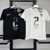 T140 Dallas Mavericks IRVING #2 White High Quality Casual T-Shirt