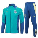 24-25 Ajax Green Jacket Tracksuit #A764