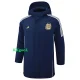 24-25 Argentina Royal Blue Hooded Windbreaker Fabric Cotton Coat #G185(金标)