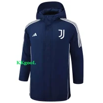 24-25 JUV Royal Blue Hooded Windbreaker Fabric Cotton Coat #G226
