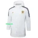 24-25 Argentina White Hooded Windbreaker Fabric Cotton Coat #G183(金标)