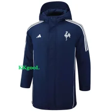 24-25 Atletico Mineiro Royal Blue Hooded Windbreaker Fabric Cotton Coat #G217