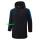 24-25 Black Hooded Windbreaker Fabric Cotton Coat #G229光板