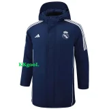 24-25 RMA Royal Blue Hooded Windbreaker Fabric Cotton Coat #G211(白标)