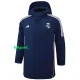 24-25 RMA Royal Blue Hooded Windbreaker Fabric Cotton Coat #G211(白标)