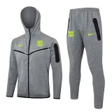 24-25 BAR Grey Hoodie Jacket Tracksuit #F577(绿标)